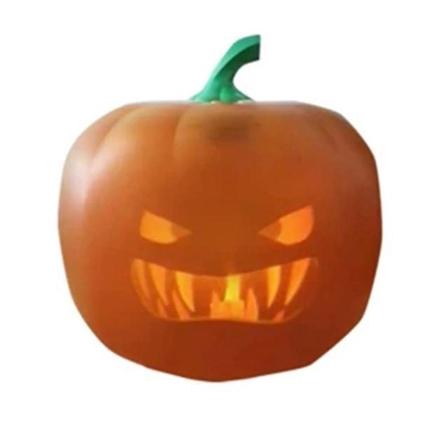 Halloween Sound-Activated Pumpkin with Built-In Speaker