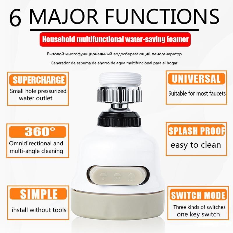The Verde™Super Water Saving 360° Rotate Kitchen Tap