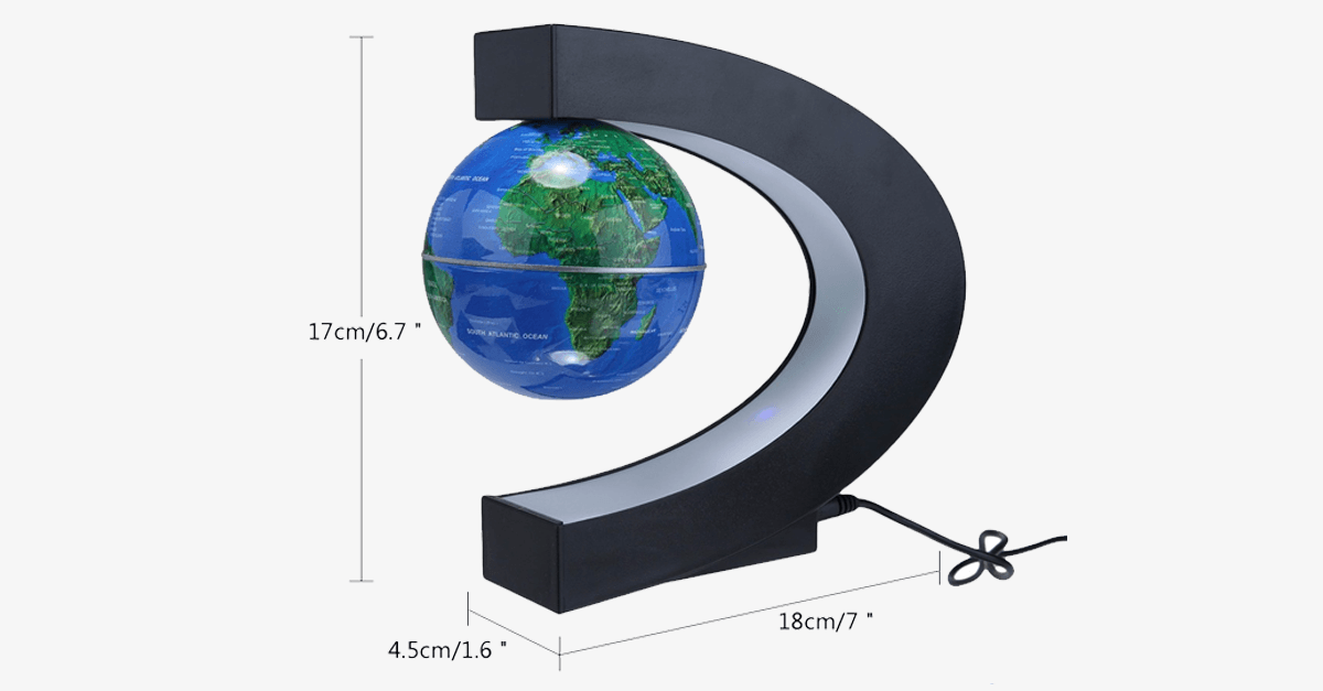 Modern Globe – Enjoy the Magical Magnetic Levitation of the World!