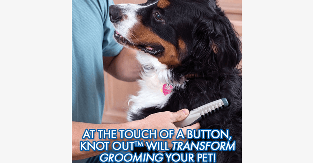 Knot Out Pet Grooming Comb