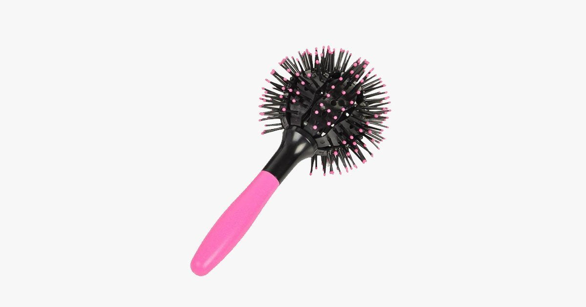 360 Spherical Comb - Easy To Dry Your Hair - Unique Styling Hair Brush - Eliminates Frizz Hair