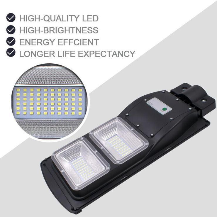 SolarMax - 3200 Lumens - 60W - 120LED Solar Street Light