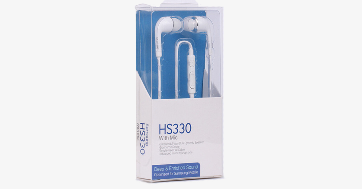 Earbuds Samsung HS330 – Take Your Favorite Music Along With You!