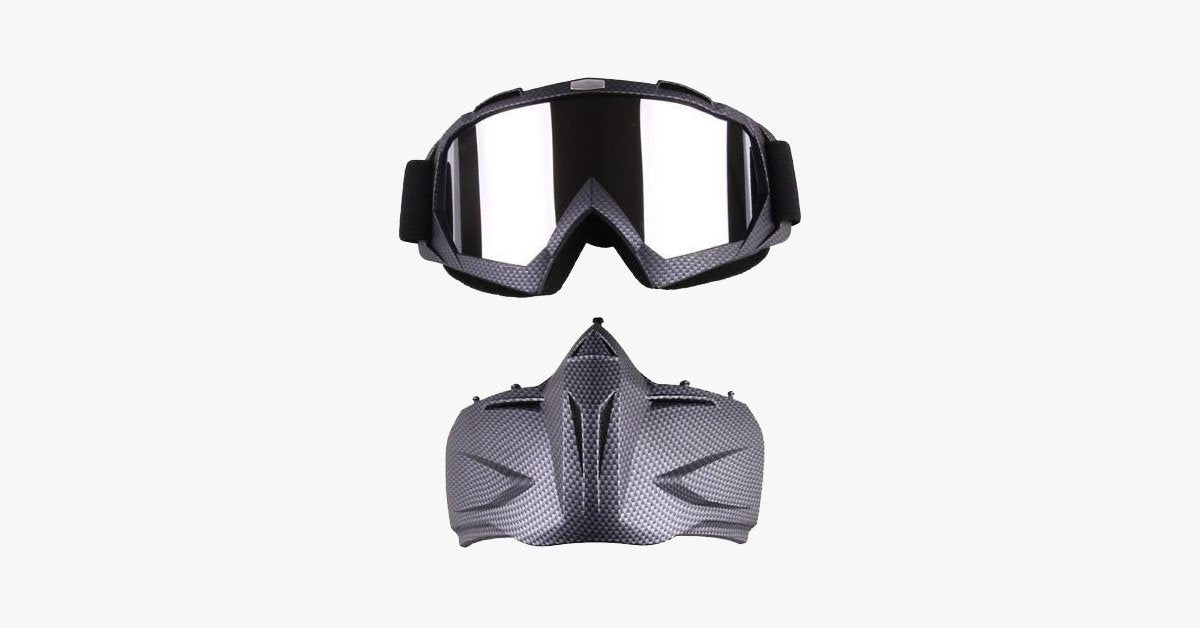 Winter Sports Ski Mask - Double-Layer Lens & Breathable