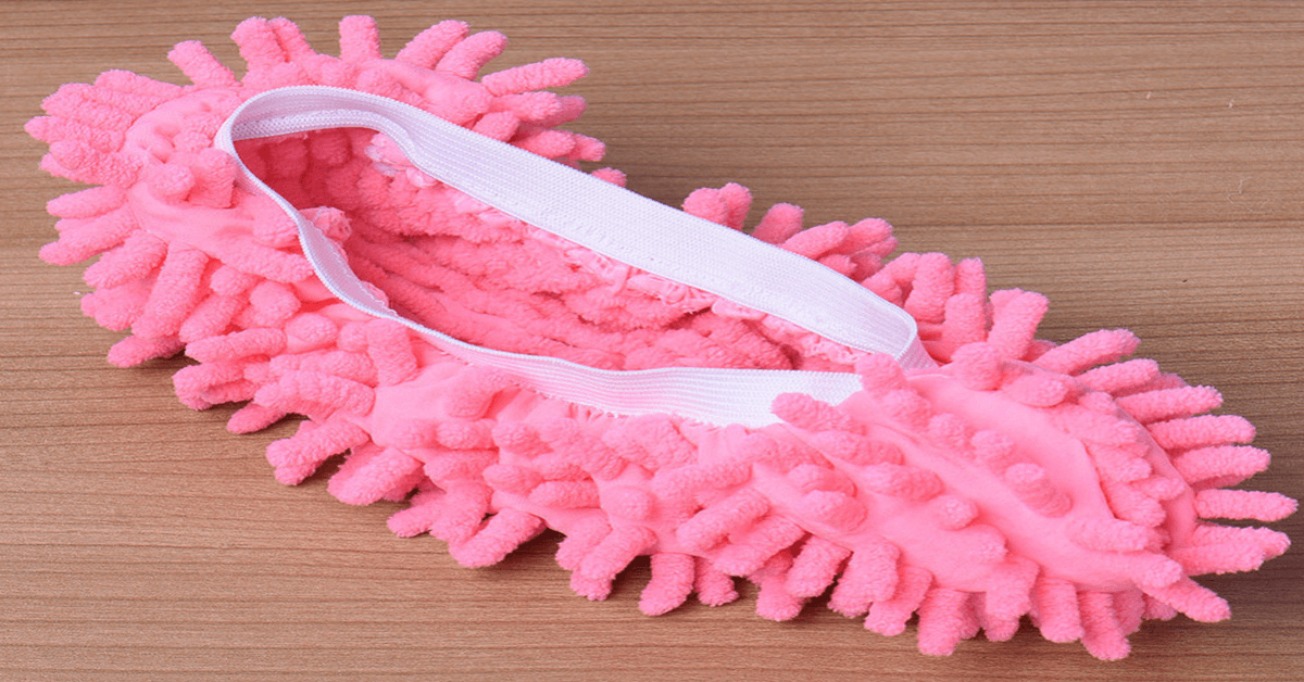 Microfiber Mop Cleaning Slippers