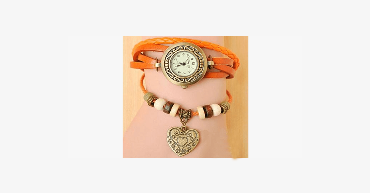 Boho Women’s Watch- Get Vintage Inspired Look- Perfect Chic Accessory for Women