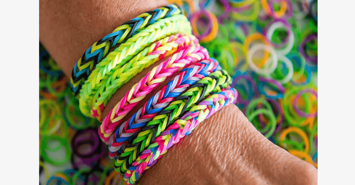 Colorful Loom Bands – 600 Pieces of Vibrant Hues
