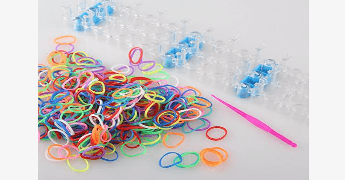 Colorful Loom Bands – 600 Pieces of Vibrant Hues